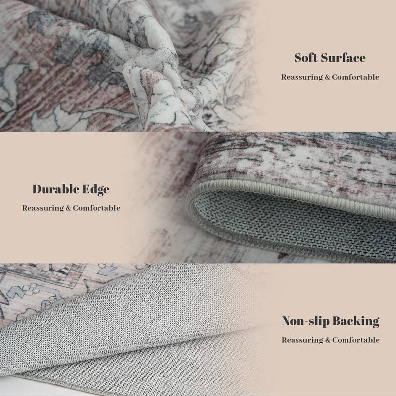 Soft Surface  
Reassuring & Comfortable  

Durable Edge  
Reassuring & Comfortable  

Non-slip Backing  
Reassuring & Comfortable