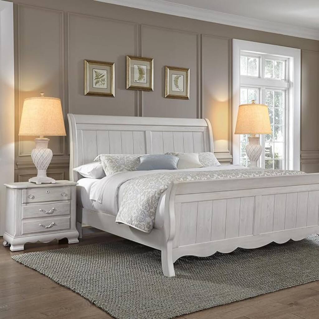 Alt View 1. Pawtners - Bohemian Farmhouse Table Lamps, Set of 2, 3-Color Temperature, Traditional Nightstand Lights for Living Room.