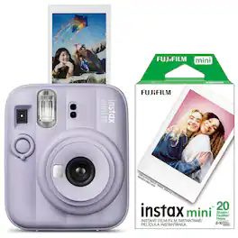 Fujifilm - Instax Mini 13 Instant Film Camera with 20 Count Film Pack - Dreamy Purple