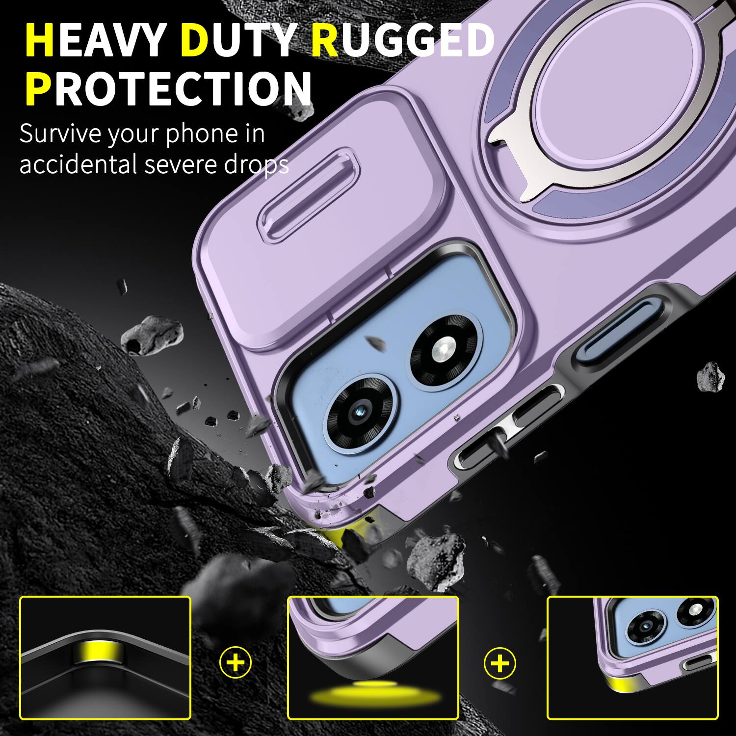 HEAVY DUTY RUGGED PROTECTION  
Survive your phone in accidental severe drops