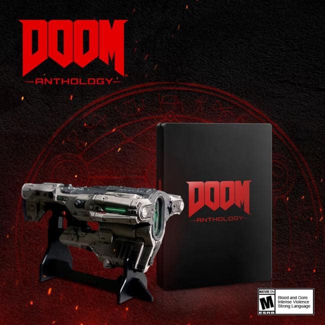 Doom Anthology Nintendo Switch - For Nintendo Switch - Rated M+17 (Mature) - First Person Shooter - Includes: Exclusive - Nintendo Switch