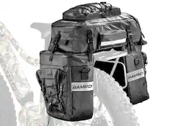 Rambo Bikes - Rambo Waterproof Triple Accessory Bag - Matte Black