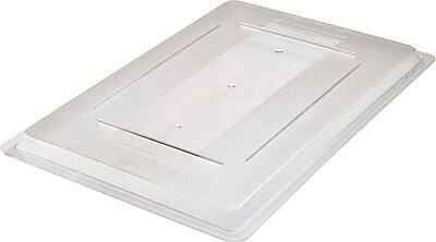 Front. RubberMaid - Rubbermaid® Clear Lid for Food Storage Boxes, Fits 3304CLE, 3307CLE & 3309CLE - Clear.