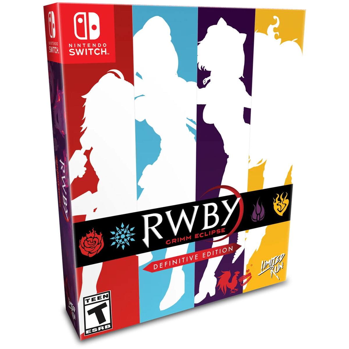I am playing Nintendo Switch. RWBY Grimm Eclipse Definitive Edition Limited Run. T ESRB