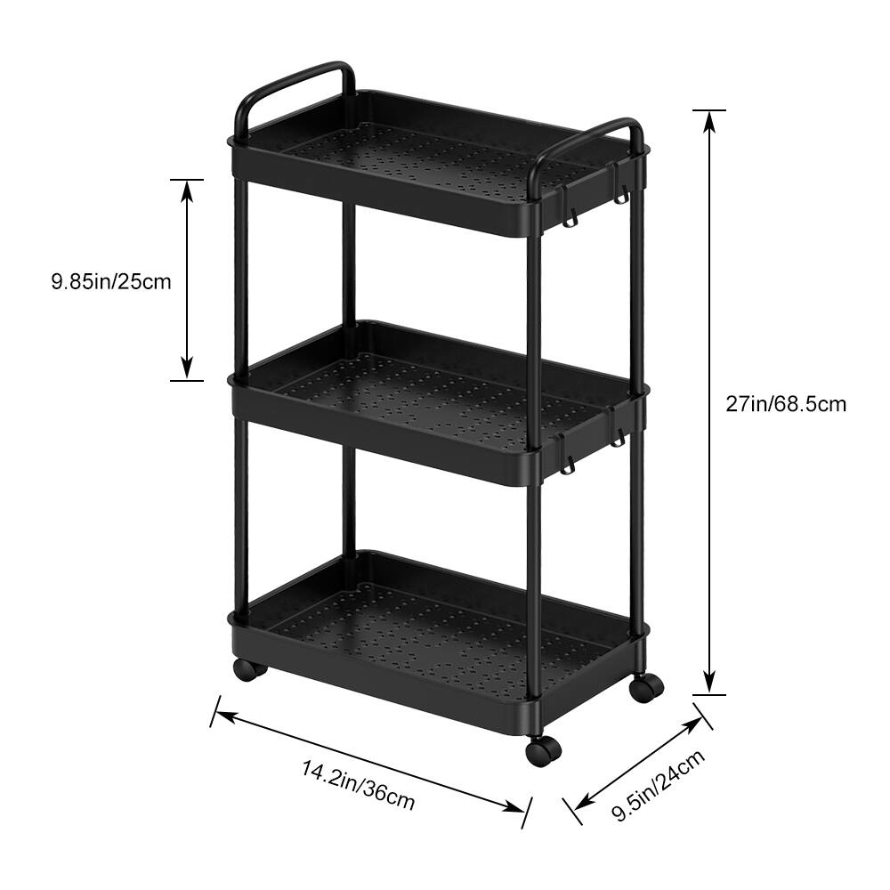 9.85in/25cm  
27in/68.5cm  
14.2in/36cm  
9.5in/24cm