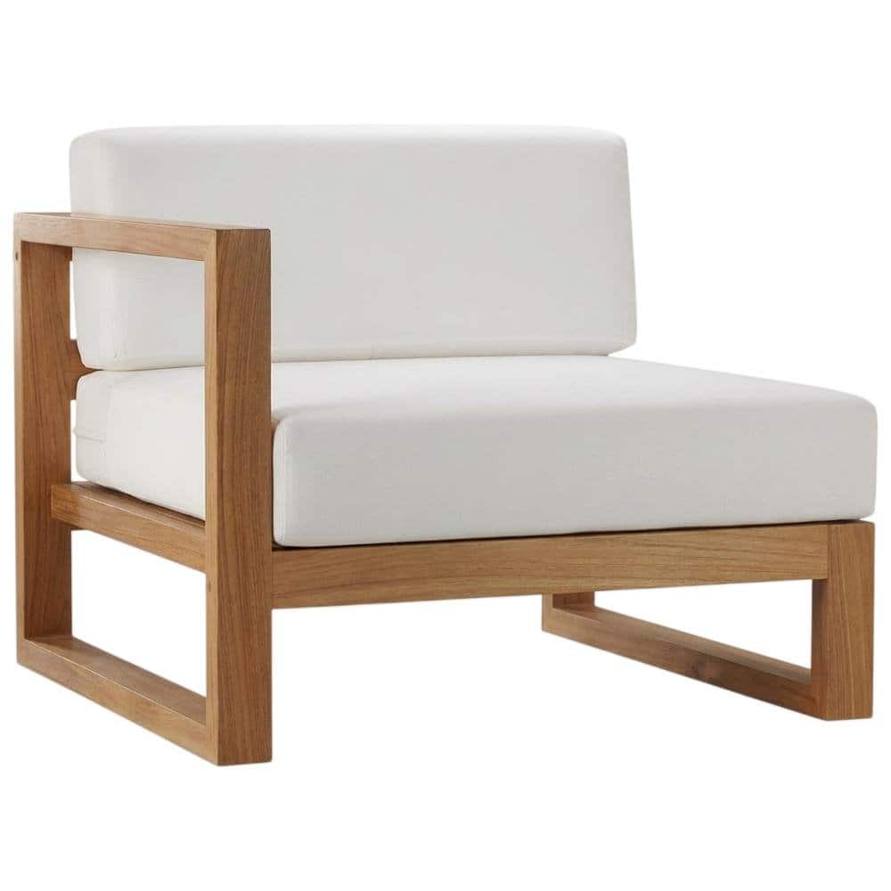 Outdoor Escape - Outdoor Patio Armchair In Stylish Weather-Resistant Design - White