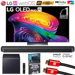 Bundle - LG - 65" OLED evo AI C6 4K Smart webOS TV (2026) + Samsung HW-Q900H Q-Series Soundbar