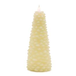 BreeBe - Tree Candle 10"H - White