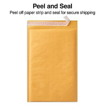 Peel and Seal

Peel off paper strip and seal for secure shipping