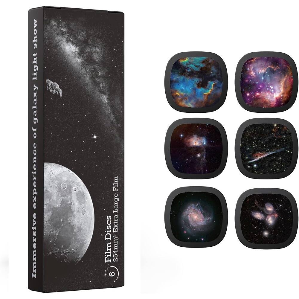 Immersive Experience of Galaxy of Light Show  
Film Discs 254mm Extra Large Film  
6