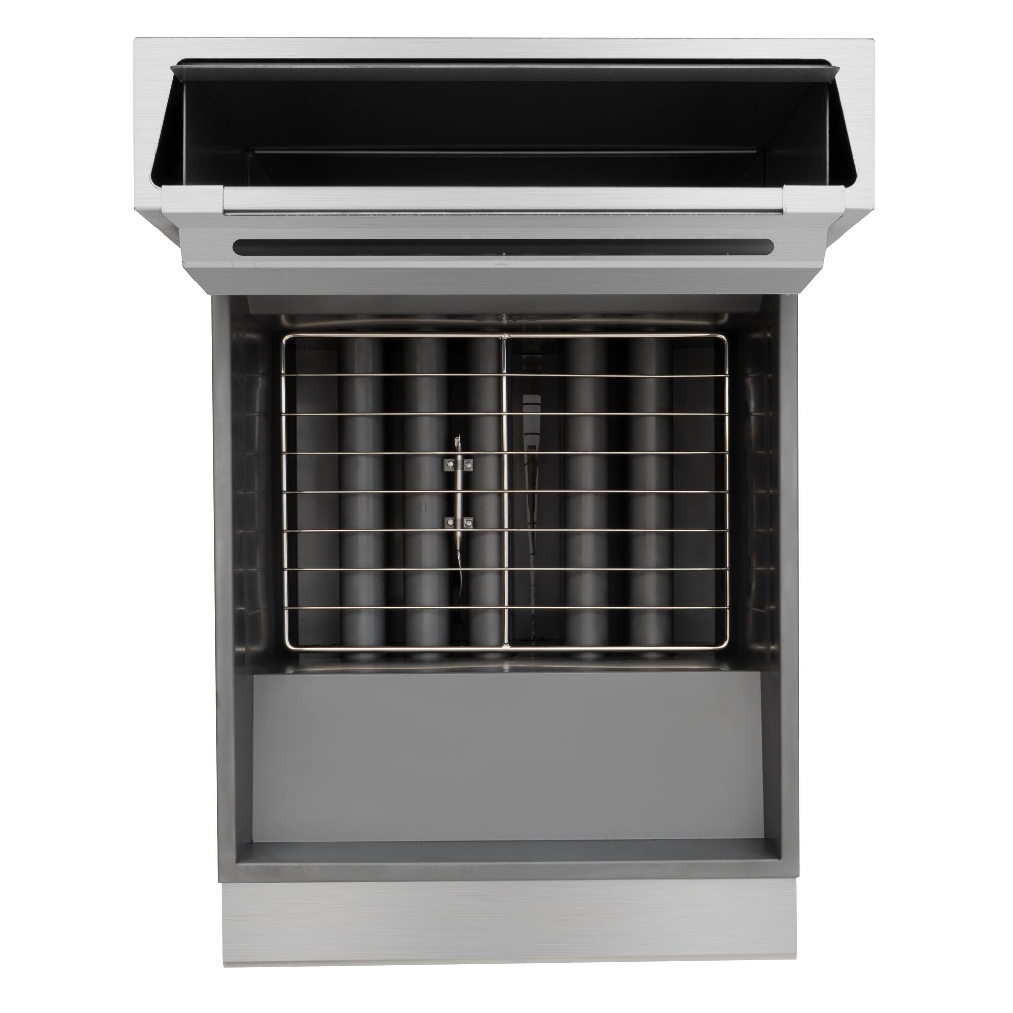 Alt View 5. Koolmore - 75 lb. Floor Standing Liquid Propane Commercial Fryer with 150,000 BTU in Stainless-Steel, ETL Listed (KM-FDF75-LP) - Silver.