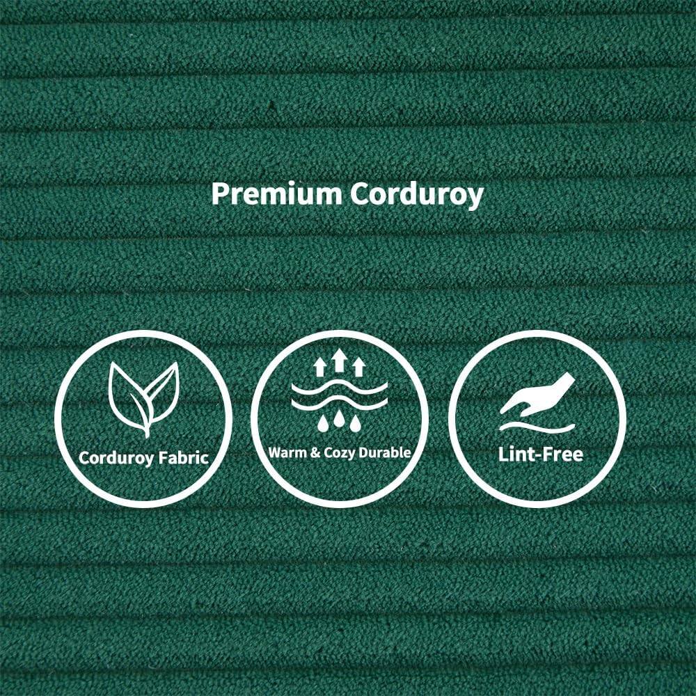 Premium Corduroy

- Corduroy Fabric
- Warm & Cozy Durable
- Lint-Free