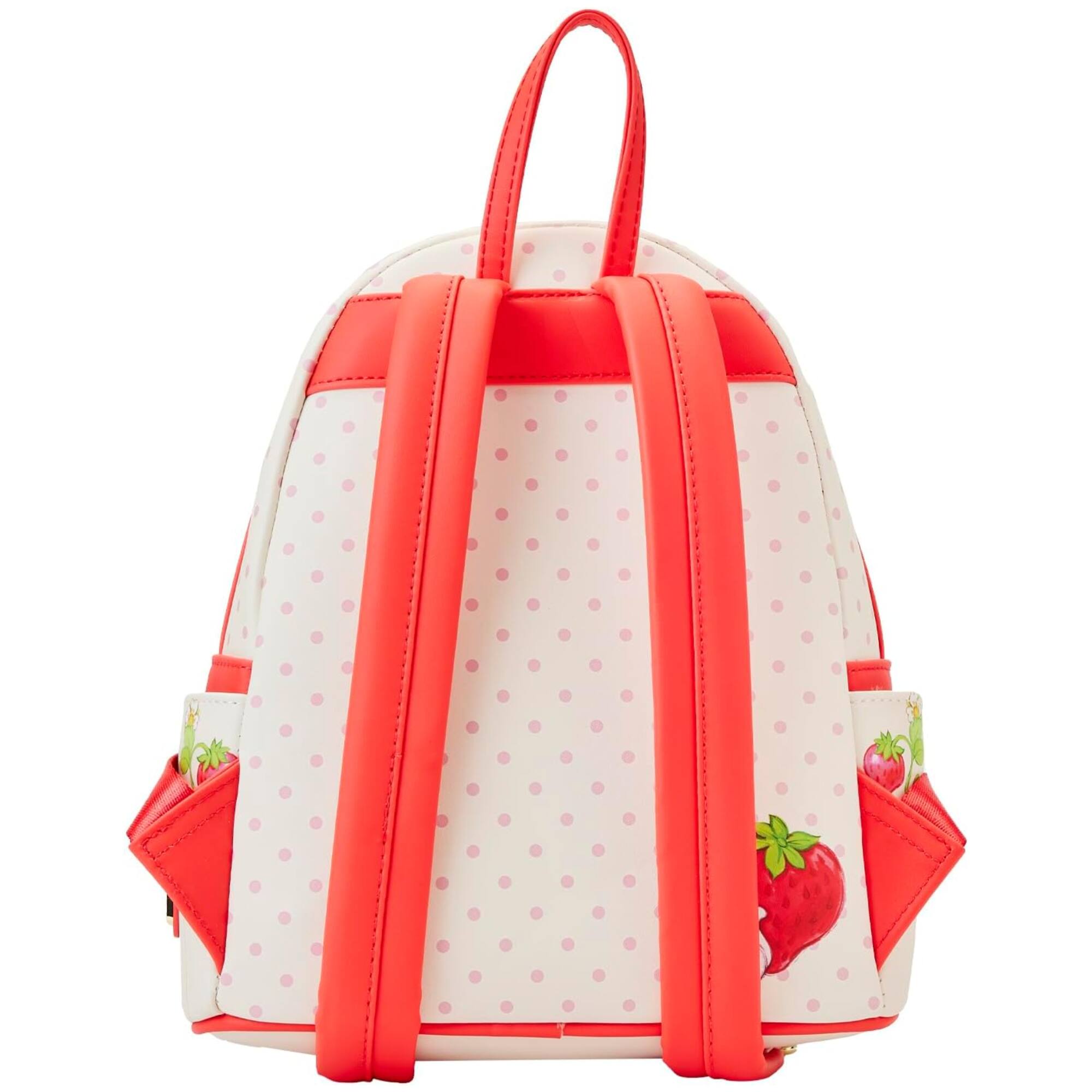 Alt View 3. LoungeFly - Loungefly Strawberry Shortcake Strawberry House Mini Backpack - Multicolored.