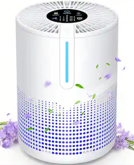 Cubilan - Portable H13 Hepa Air Purifier For Bedroom Car Rv 430 Sq.Ft - White