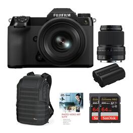 Fujifilm - GFX 50S II Medium Format Mirrorless Camera with 35-70mm Lens Bundle