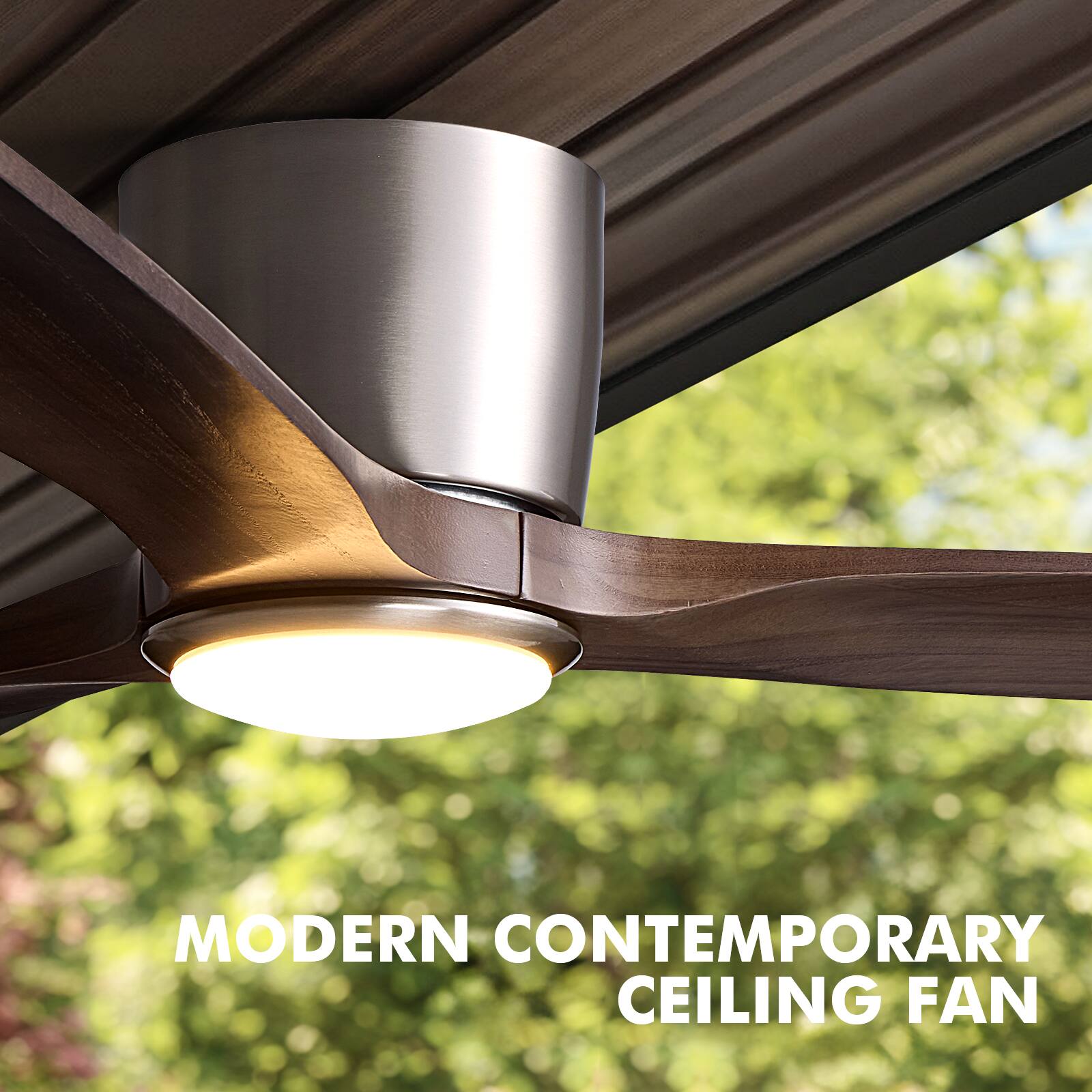 MODERN CONTEMPORARY CEILING FAN
