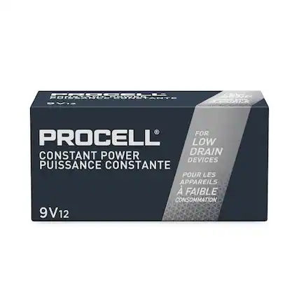 PROCELL
CONSTANT POWER
PUISSANCE CONSTANTE
FOR LOW DRAIN DEVICES
POUR LES APPAREILS À FAIBLE CONSOMMATION
9V12