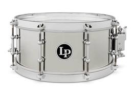 Latin Percussion - Steel Salsa Snare Drum, 5-1/2" x 13"