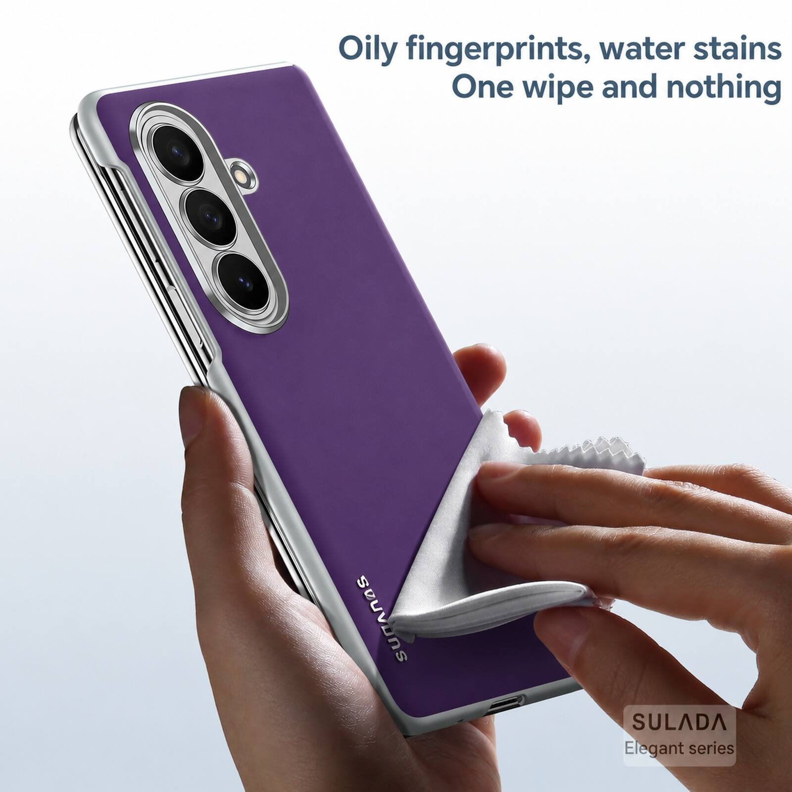Oily fingerprints, water stains  
One wipe and nothing  
SULADA  
Elegant series