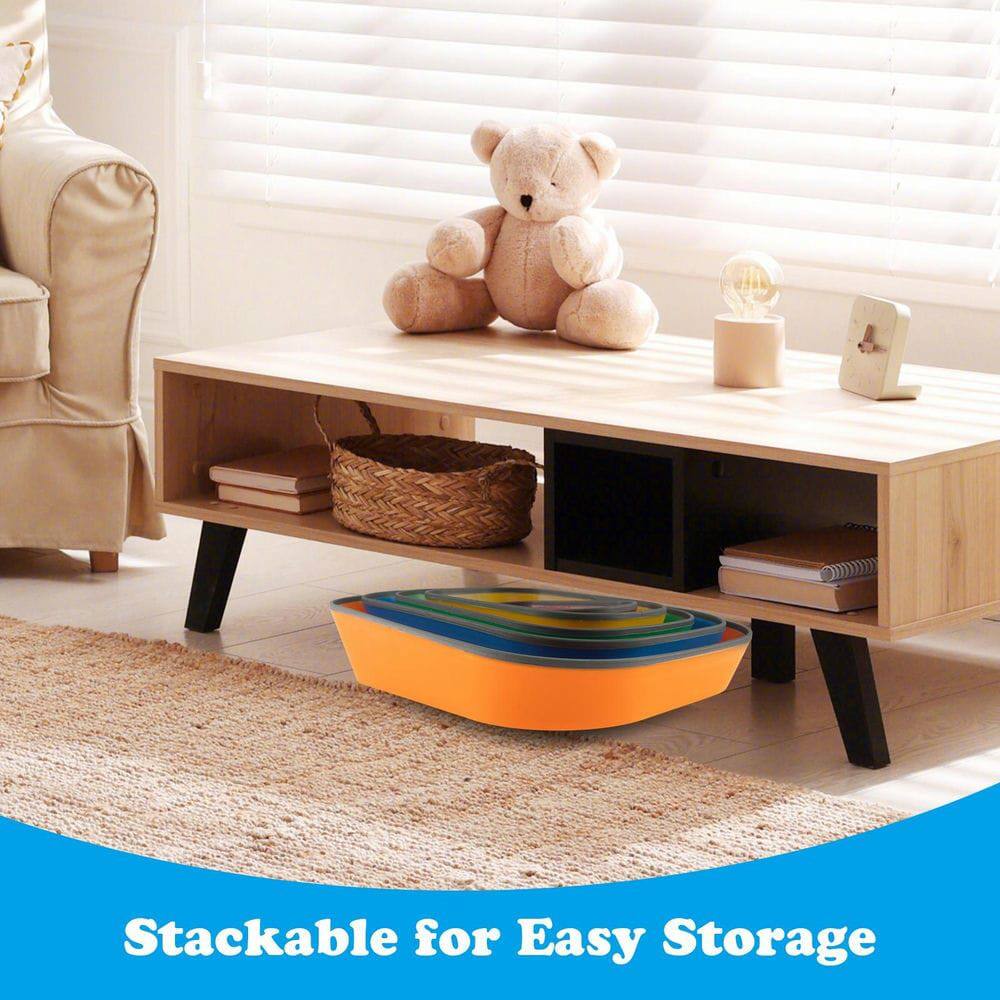 Stackable for Easy Storage