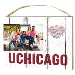 Jardine - UChicago Maroons 8" x 10" Weathered Clip It Frame - White