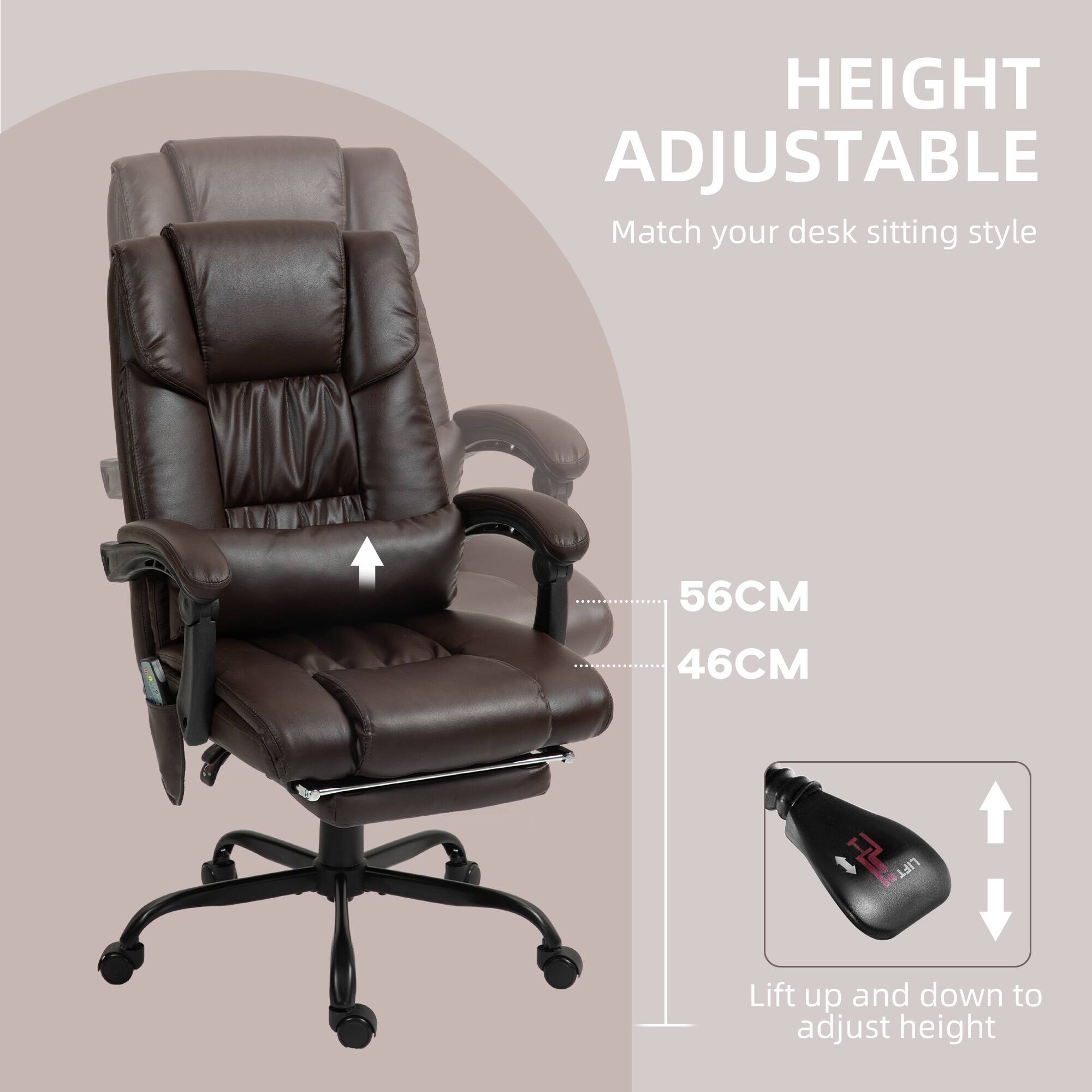 HEIGHT ADJUSTABLE
Match your desk sitting style
56CM
46CM
Lift up and down to adjust height