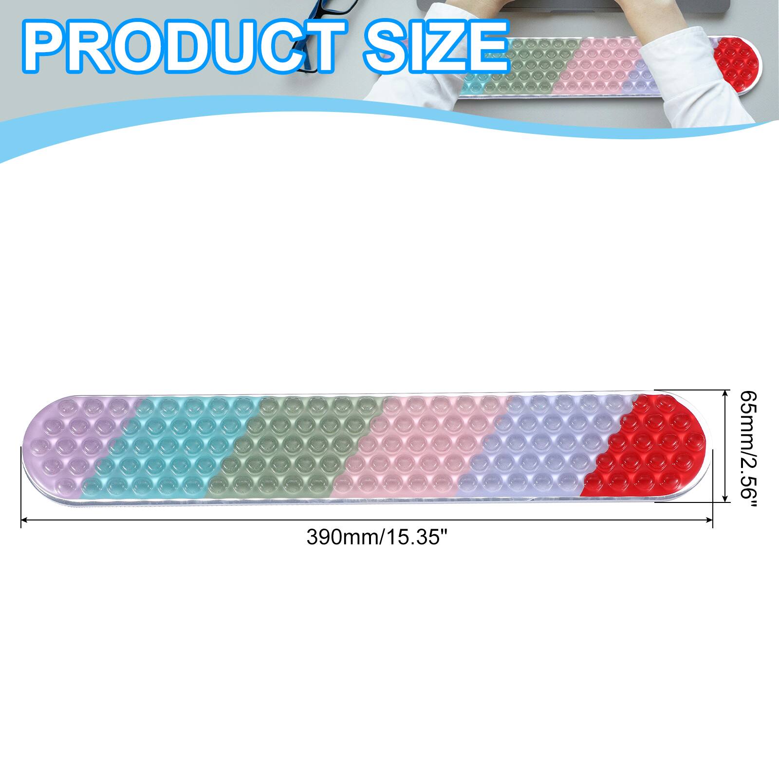 PRODUCT SIZE - 390mm/15.35" x 65mm/2.56"