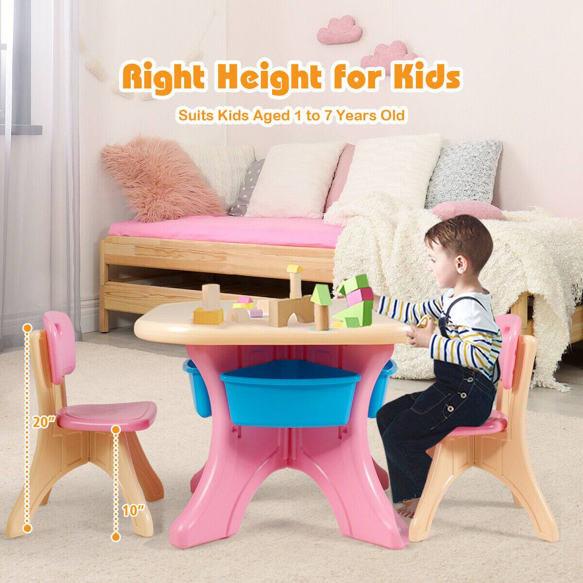 Right Height for Kids  
Suits Kids Aged 1 to 7 Years Old  
20"  
10"