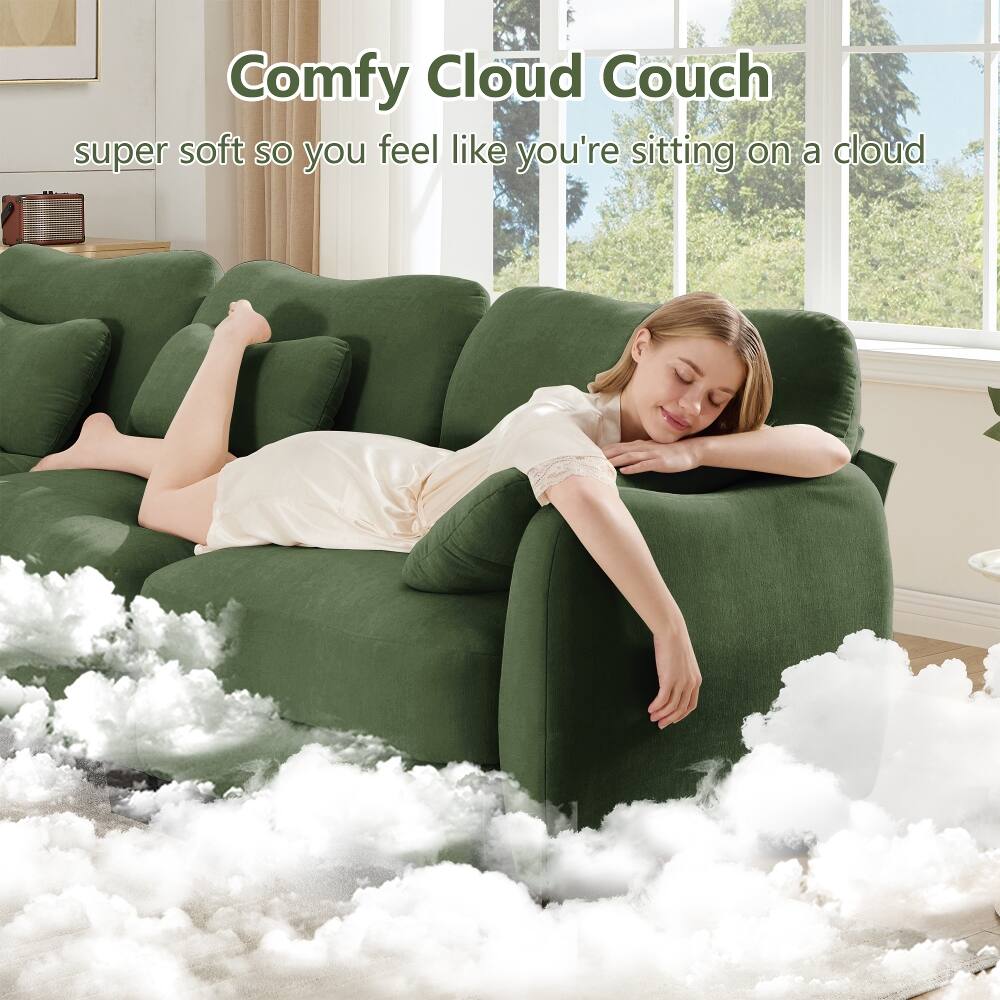 Comfy Cloud Couch  
super soft so you feel like you're sitting on a cloud