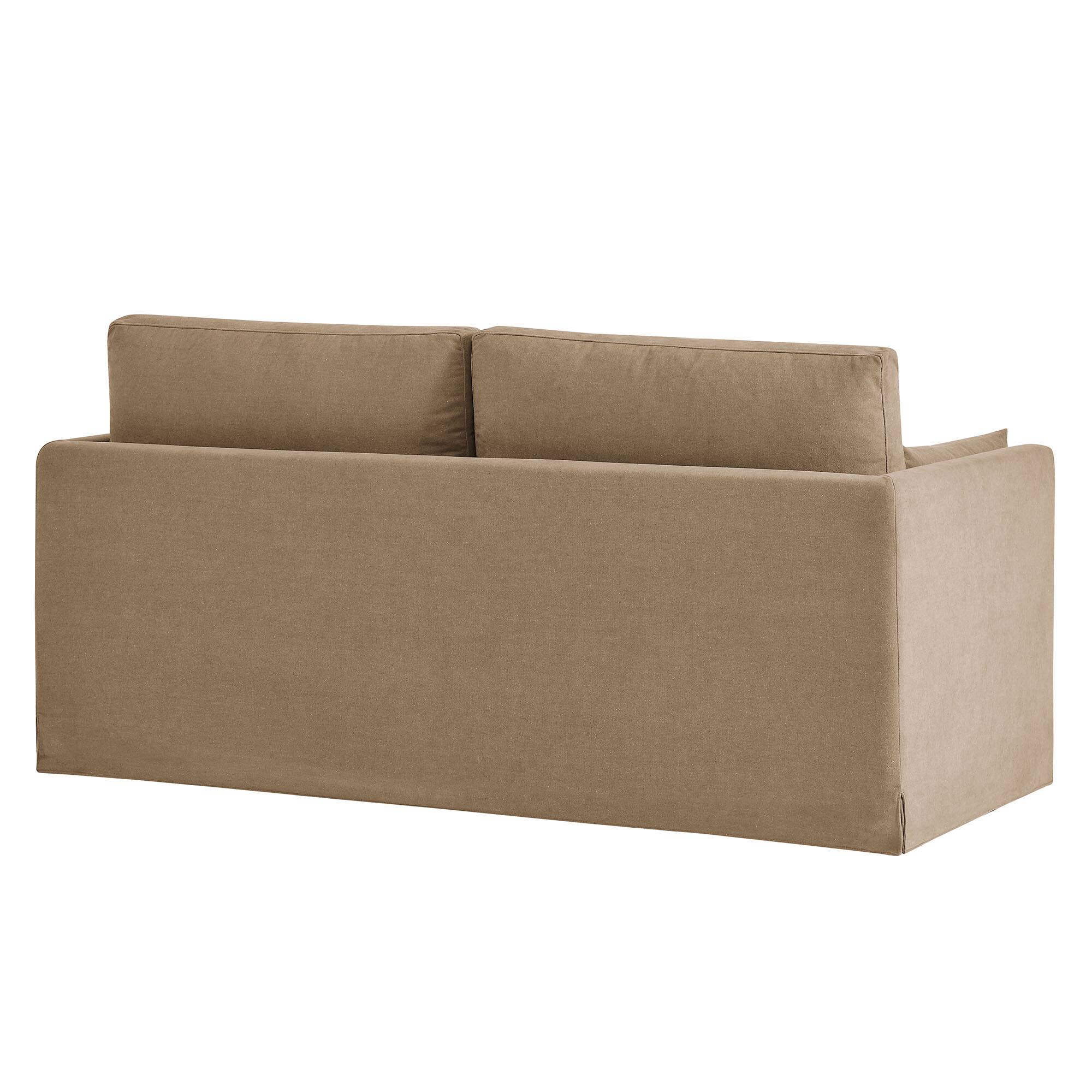 Alt View 4. Modway - Wellfleet Slipcovered Linen-Blend Loveseat by Modway - Almond.