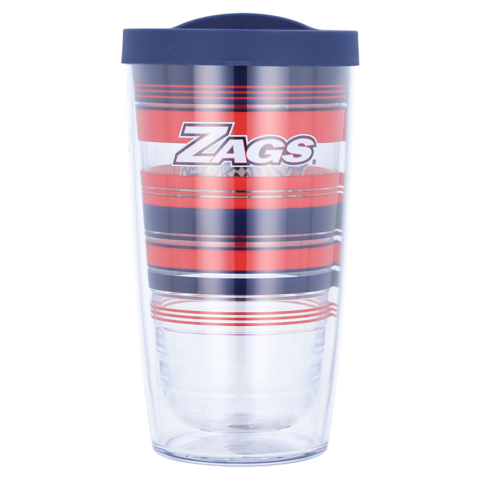 Alt View 1. Tervis - Gonzaga Bulldogs 16oz. Hype Stripes Classic Tumbler - Multicolor.