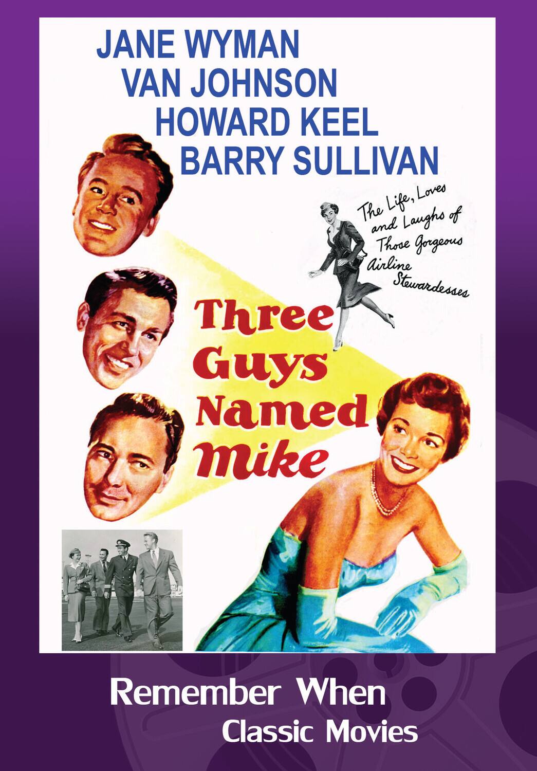 Front. Three Guys Named Mike   - DVD.