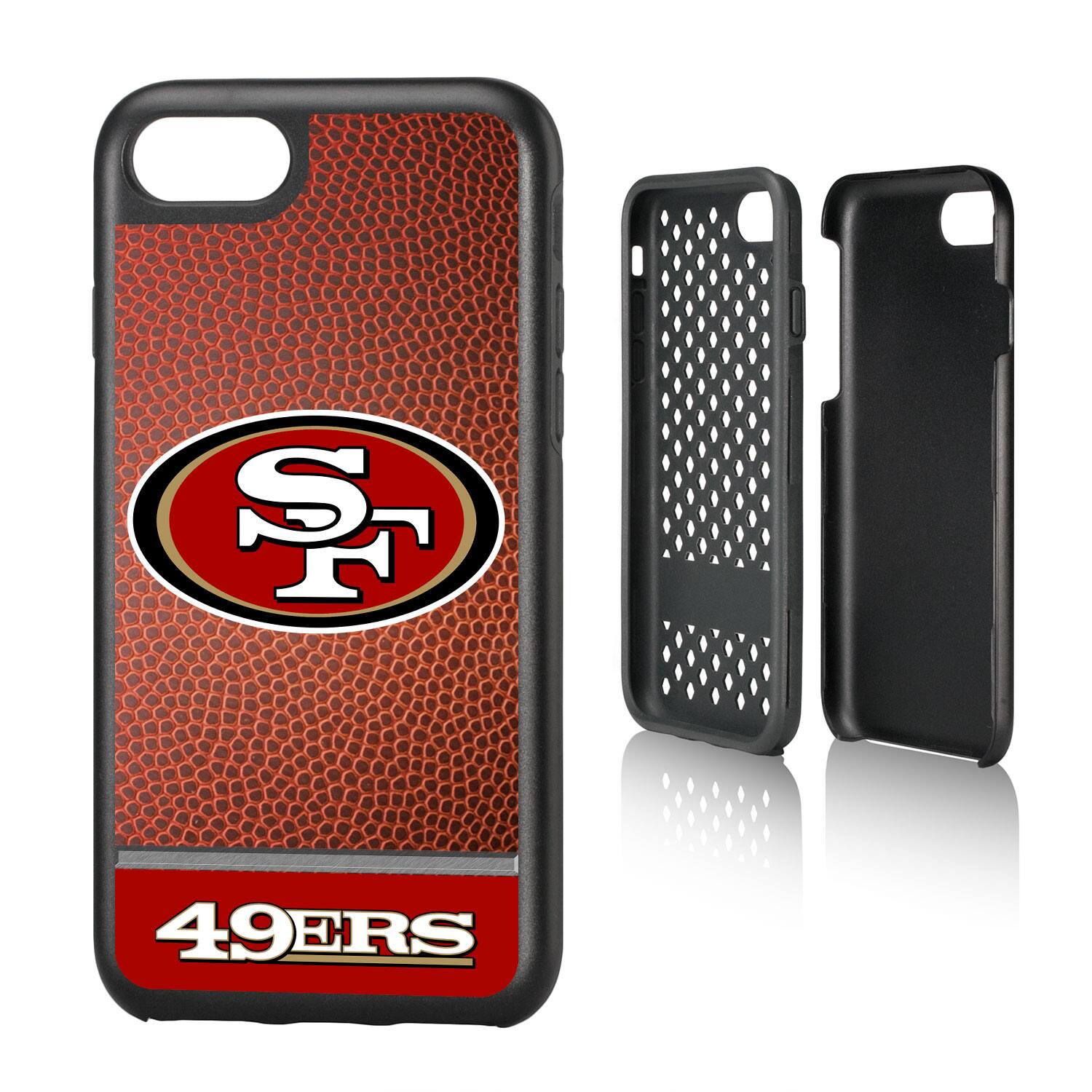 Alt View 3. Keyscaper - San Francisco 49ers iPhone Rugged Wordmark Design Case - 15 Plus - Multicolor.