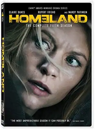 Front. Homeland: The Complete Fifth Season - DVD.