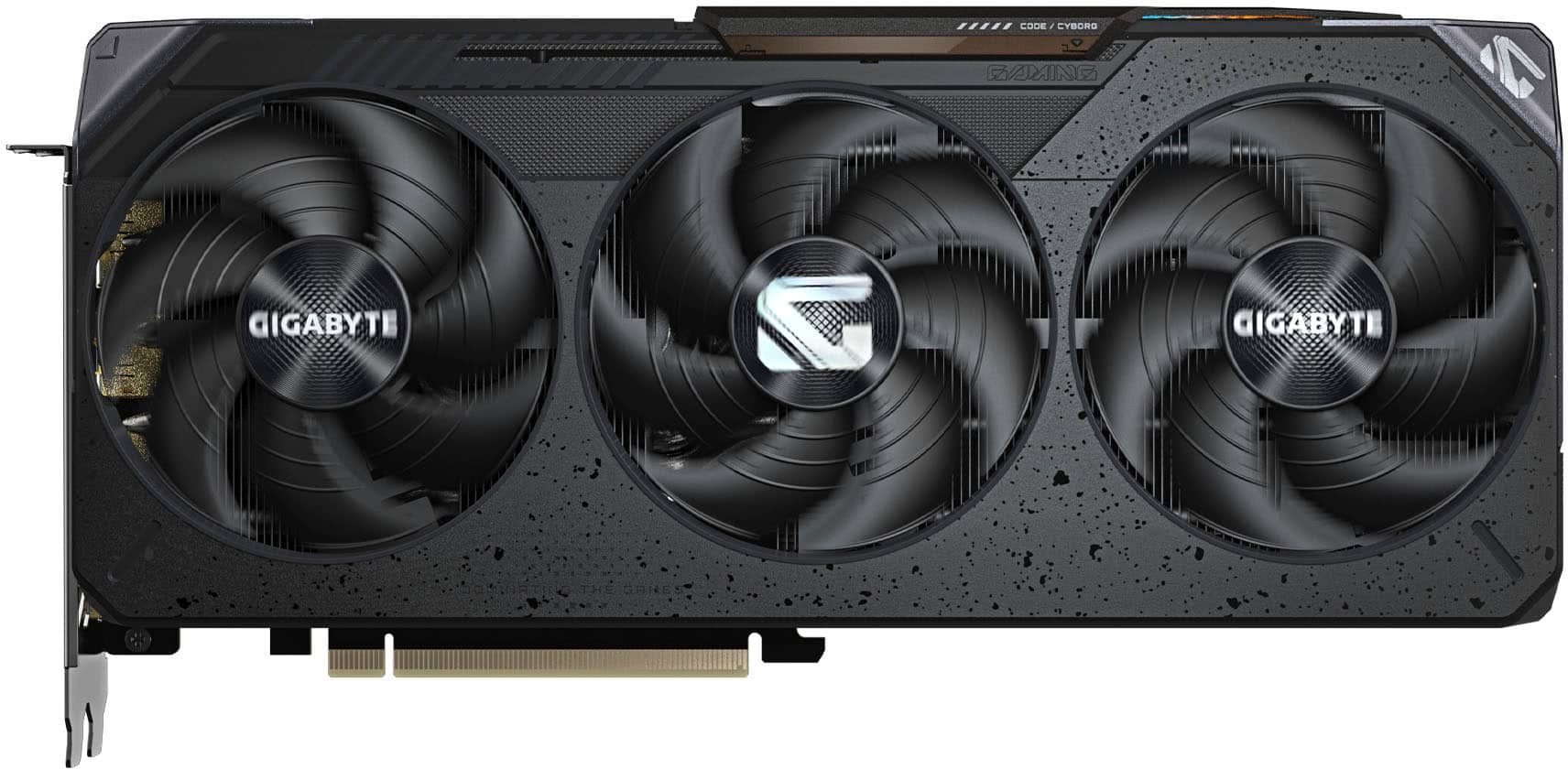 GIGABYTE - Radeon RX 9070 GAMING OC 16G GDDR6 PCI Express 5.0 Graphics Card - Black - Front_Zoom