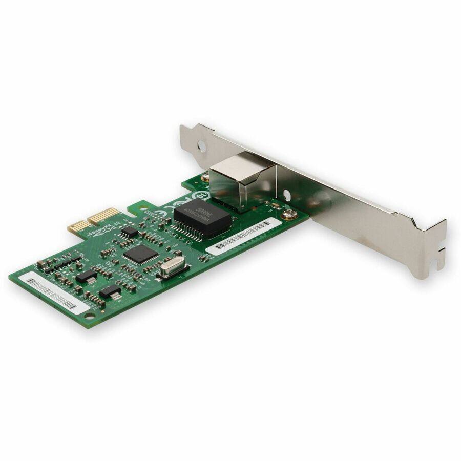 Alt View 2. AddOn - AddOn Intel® EXPI9301CT Comparable 10/100/1000Mbs Single RJ-45 Port 100m PCIe 2.0 x4 Network Interface Card - PCI - Black.