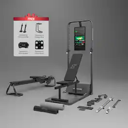 Speediance - Home Gym, Smart AI-Powered Multi-Functional Smith Machine for Full Body Strength Training, All-in-one Gym Equ - Black