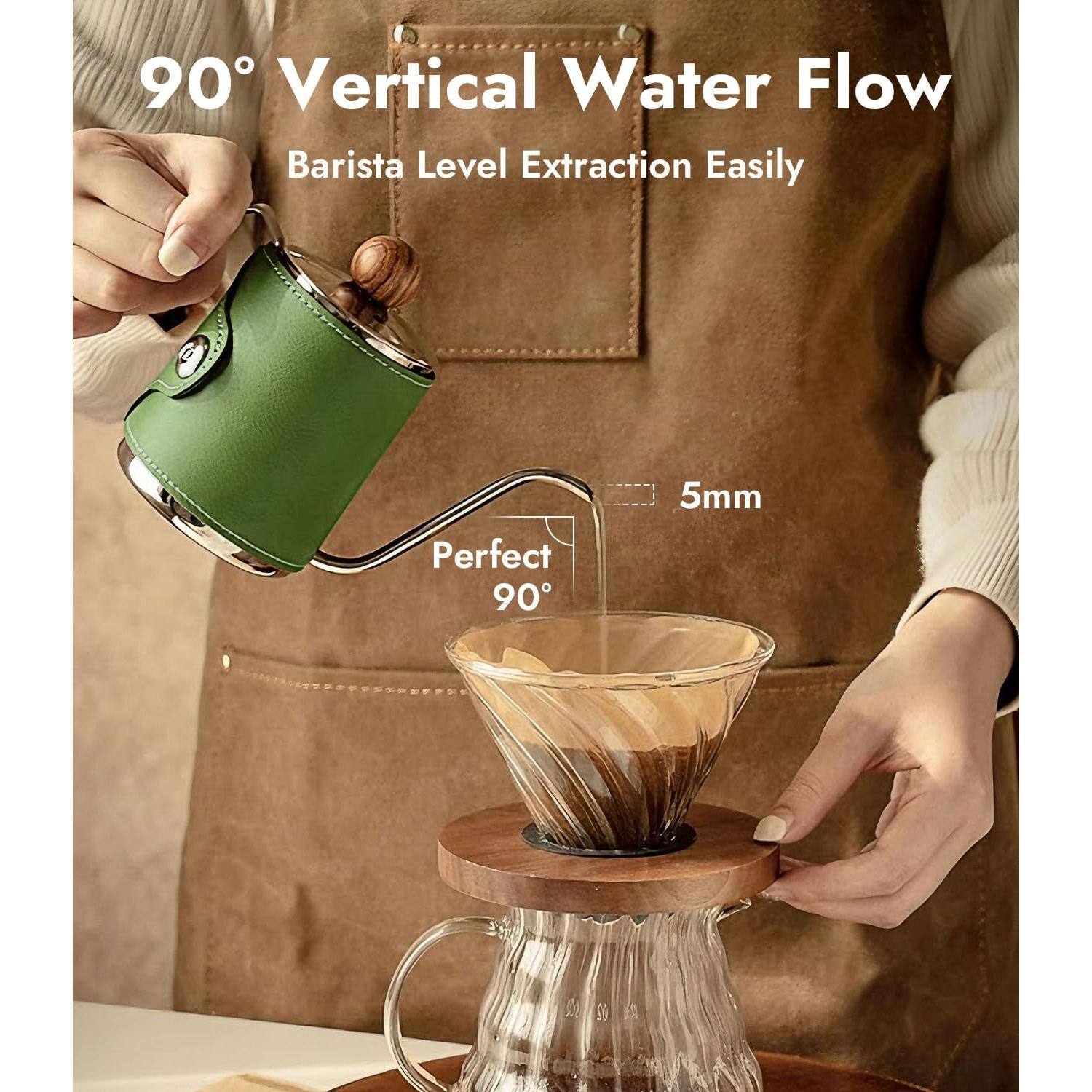 90° Vertical Water Flow  
Barista Level Extraction Easily  

Perfect 90°  

5mm
