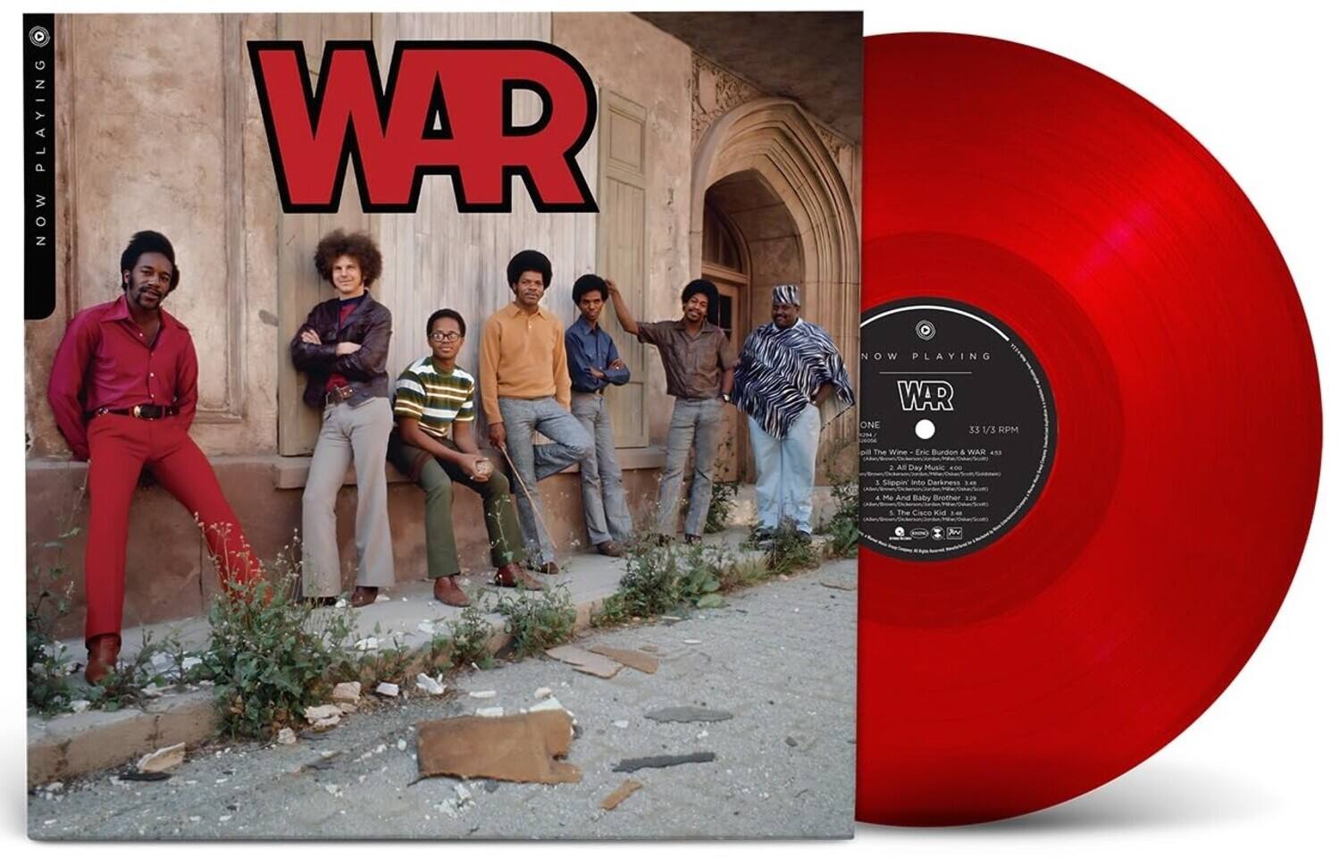 War - Now Playing   - VINYL LP
