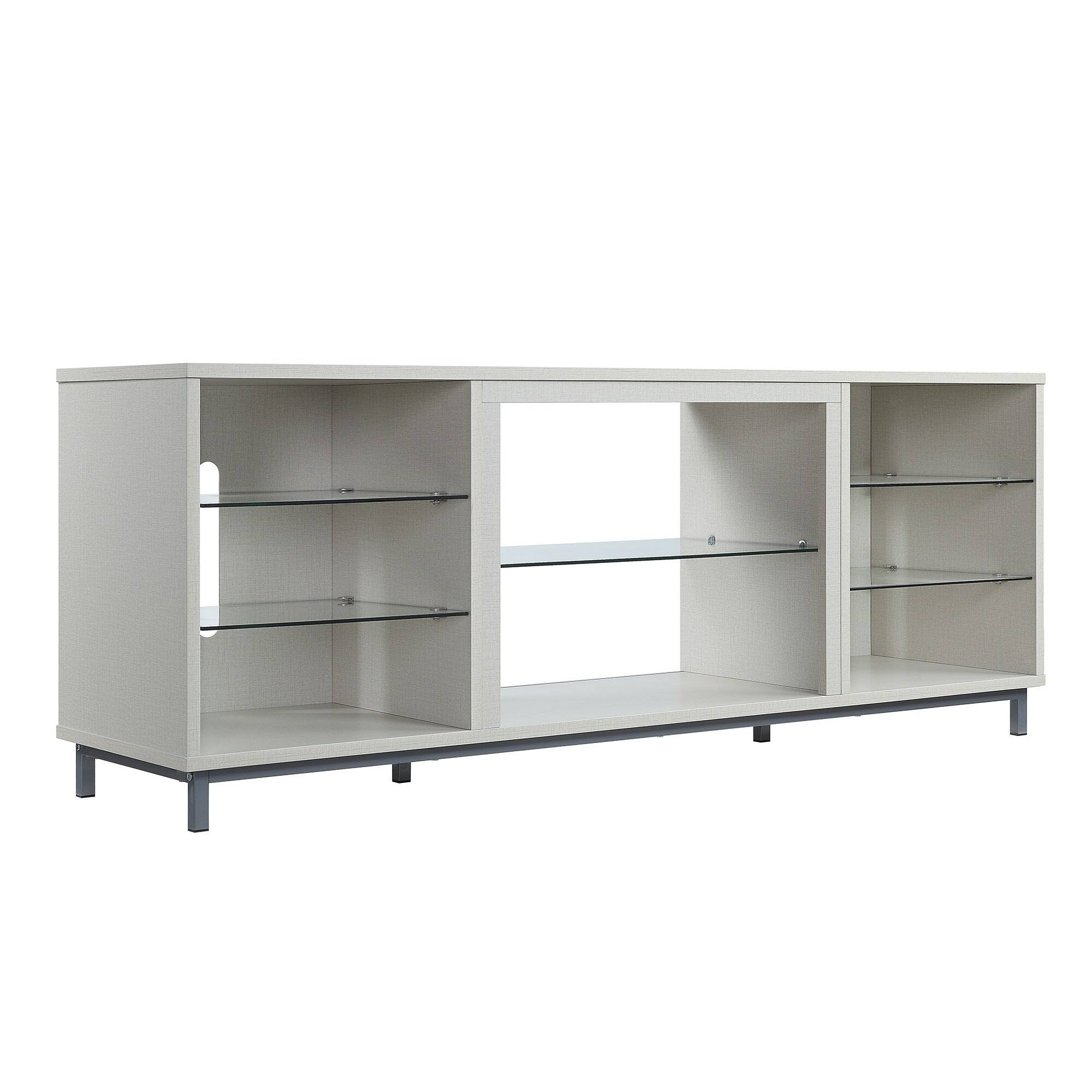 Left. Manhattan Comfort - Brighton Modern 60" TV Stand in Beige - Beige.