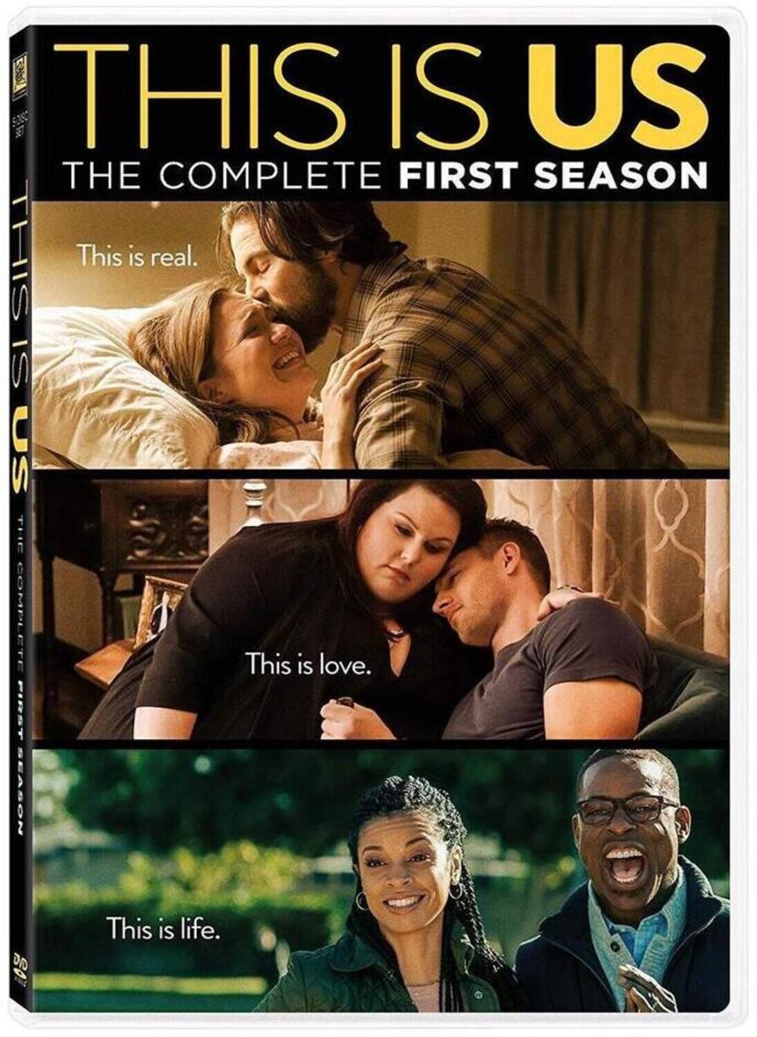 Front. This Is Us: The Complete First Season   - DVD.