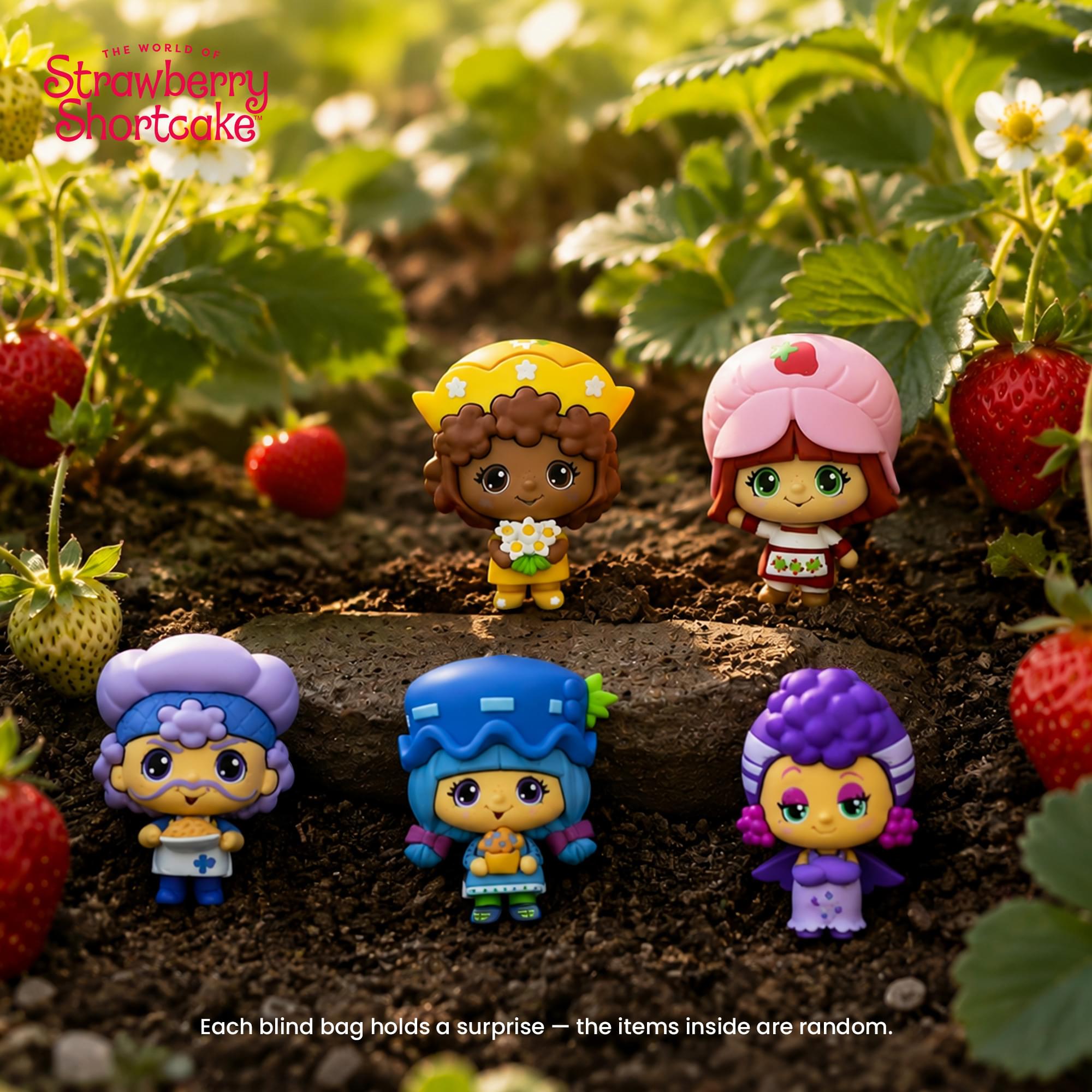 THE WORLD OF Strawberry Shortcake

Each blind bag holds a surprise - the items inside are random.