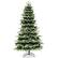 Alt View 19. Costway - 7 FT Pre-Lit Christmas Tree 3 Modes Hinged with Quick Power Connector & 500 Lights - Green/White.
