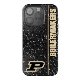 Keyscaper - NCAA - Purdue Boilermakers iPhone Bling Case - 15 - Black