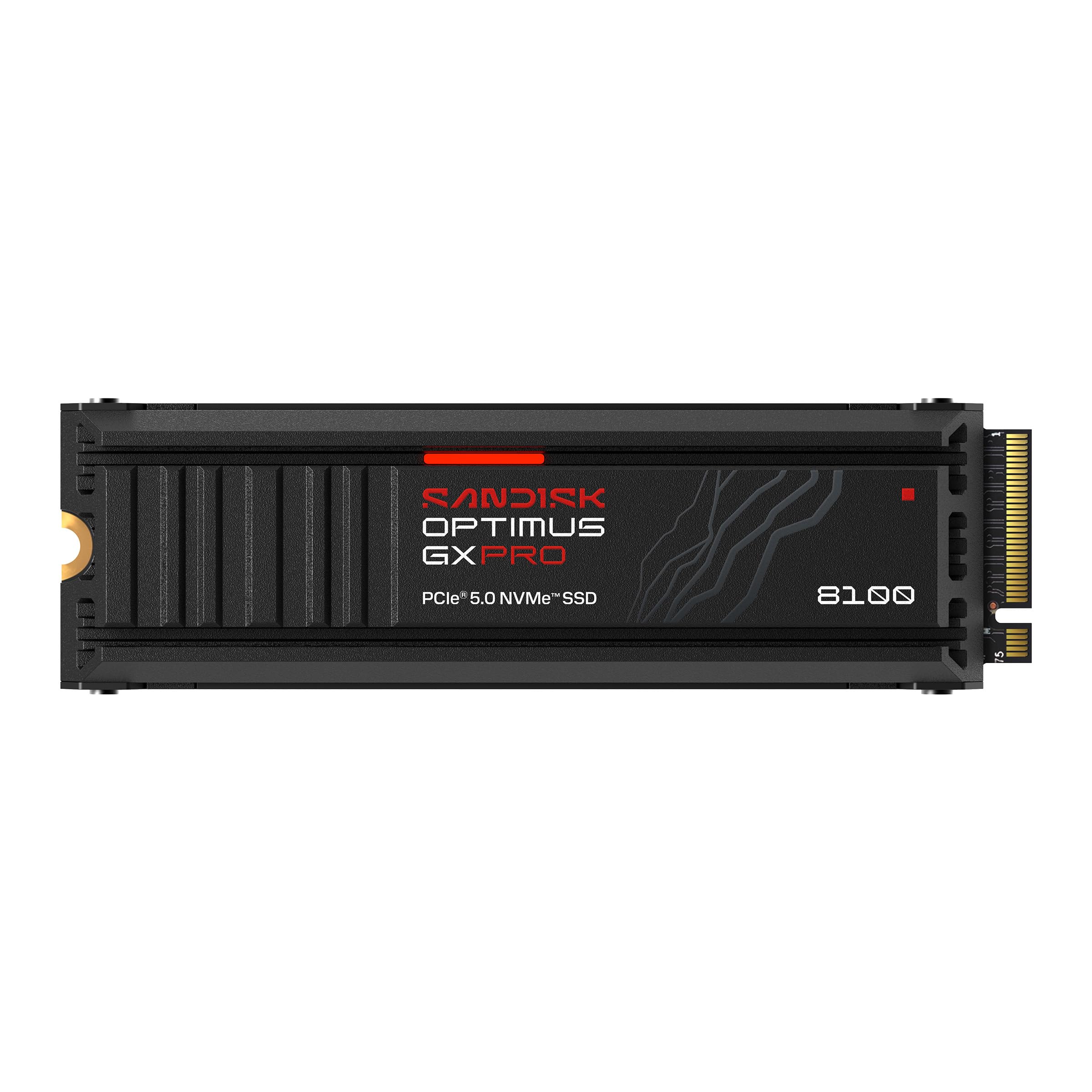 SANDISK OPTIMUS GXPRO PCIe 5.0 NVMe SSD  
8100