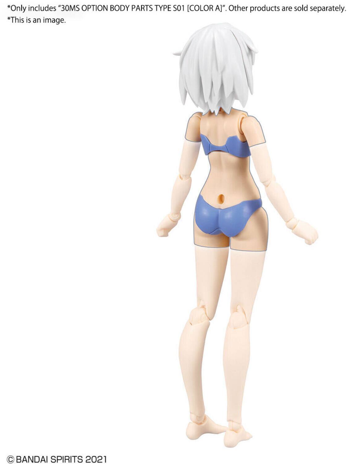 *Only includes "30MS OPTION BODY PARTS TYPE S01 [COLOR A1]". Other products are sold separately.  
*This is an image.  

© BANDAI SPIRITS 2021