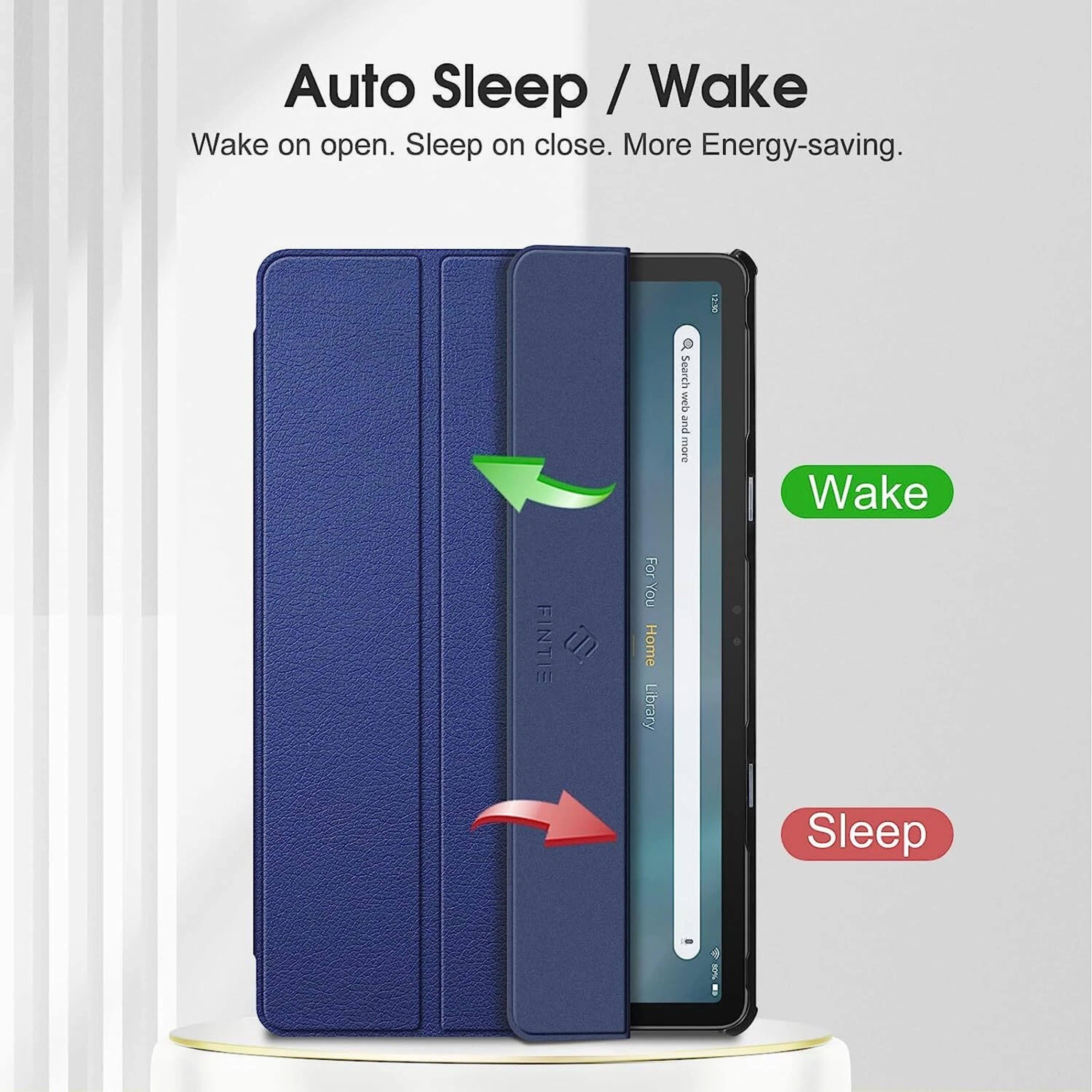 Auto Sleep / Wake  
Wake on open. Sleep on close. More Energy-saving.  
Wake  
Sleep
