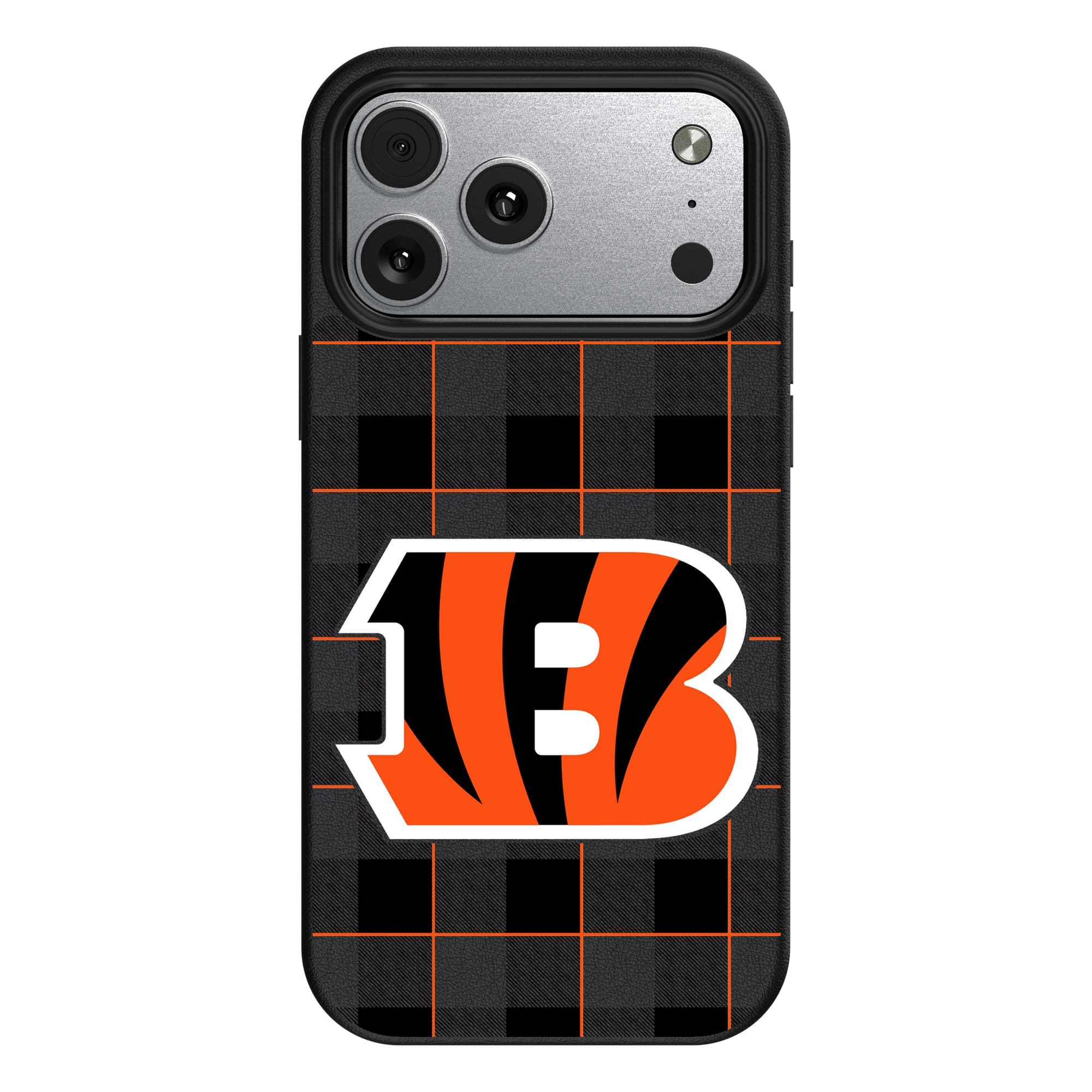 Keyscaper - NFL - Cincinnati Bengals Plaid Magnetic Bump iPhone Case - 17 Air - Black price history on PriceWatchPro