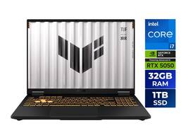 ASUS - TUF F16 - 16" RTX 5050, i7-14650HX, 32GB, 1TB SSD, 165Hz IPS (FX608JHR-ES73)