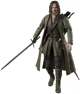 Bandai - Tamashii Nations - The Lord of the Rings - S.H.Figuarts - Aragorn (The Fellowship of the Ring) - Collectibles - Multicolor